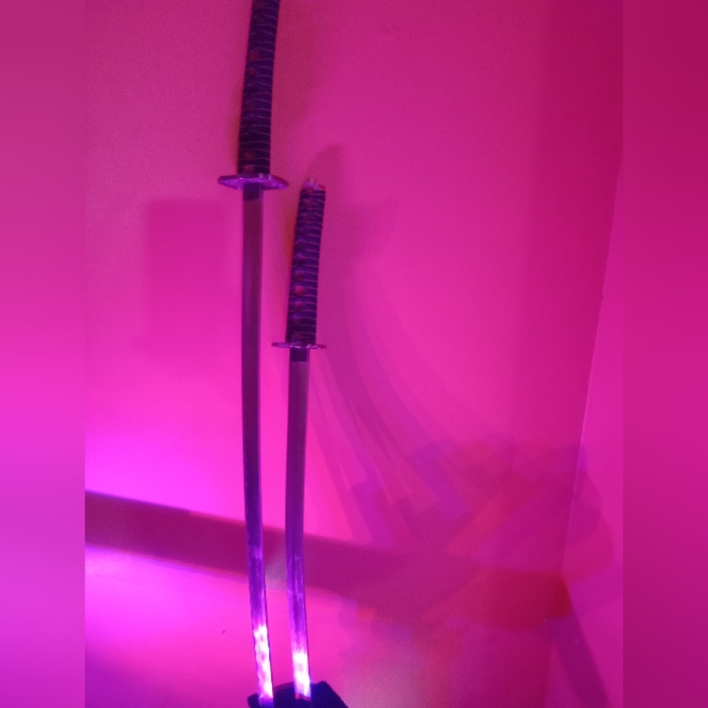 These are two ninja sword great condition